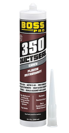 วัสดุยาแนวสูตรไม่ลามไฟ กาวยาแนวท่อดักส์ที่เน้นเรื่องไม่ลามไฟโดยเฉพาะ BOSS 350 Duct Sealant รูปที่ 1