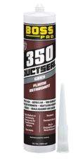 วัสดุยาแนวสูตรไม่ลามไฟ กาวยาแนวท่อดักส์ที่เน้นเรื่องไม่ลามไฟโดยเฉพาะ BOSS 350 Duct Sealant