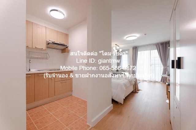 CONDO. ชาโตว์ อิน ทาวน์ รัชดา 13 31 ตร.ม. 1Bedroom1Bathroom 1670000 BAHT. ไม่ไกลจาก โรงเรียนกุนนทีรุทธารามวิทยาคม บรรยากาศ ดี กรุงเทพ รูปที่ 1