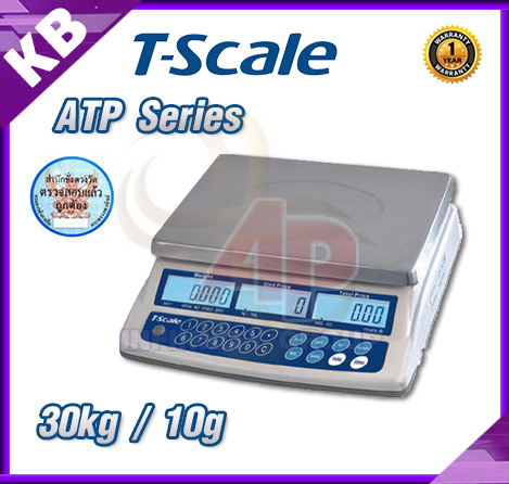 เครื่องชั่งคำนวณราคา Pricing Scale เครื่องชั่ง30kg ความละเอียด10g  TSCALE รุ่น APT รูปที่ 1