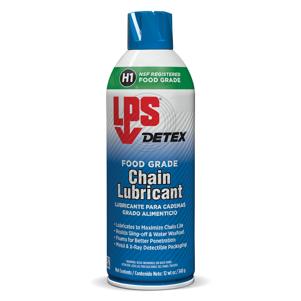 สเปรย์หล่อลื่นโซ่ฟู้ดเกรด ลดการสึกหรอและการเสียดสีของโซ่สลิง LPS Chain Lubricant Food Grade มาตรฐาน NSF ระดับ H1 รูปที่ 2