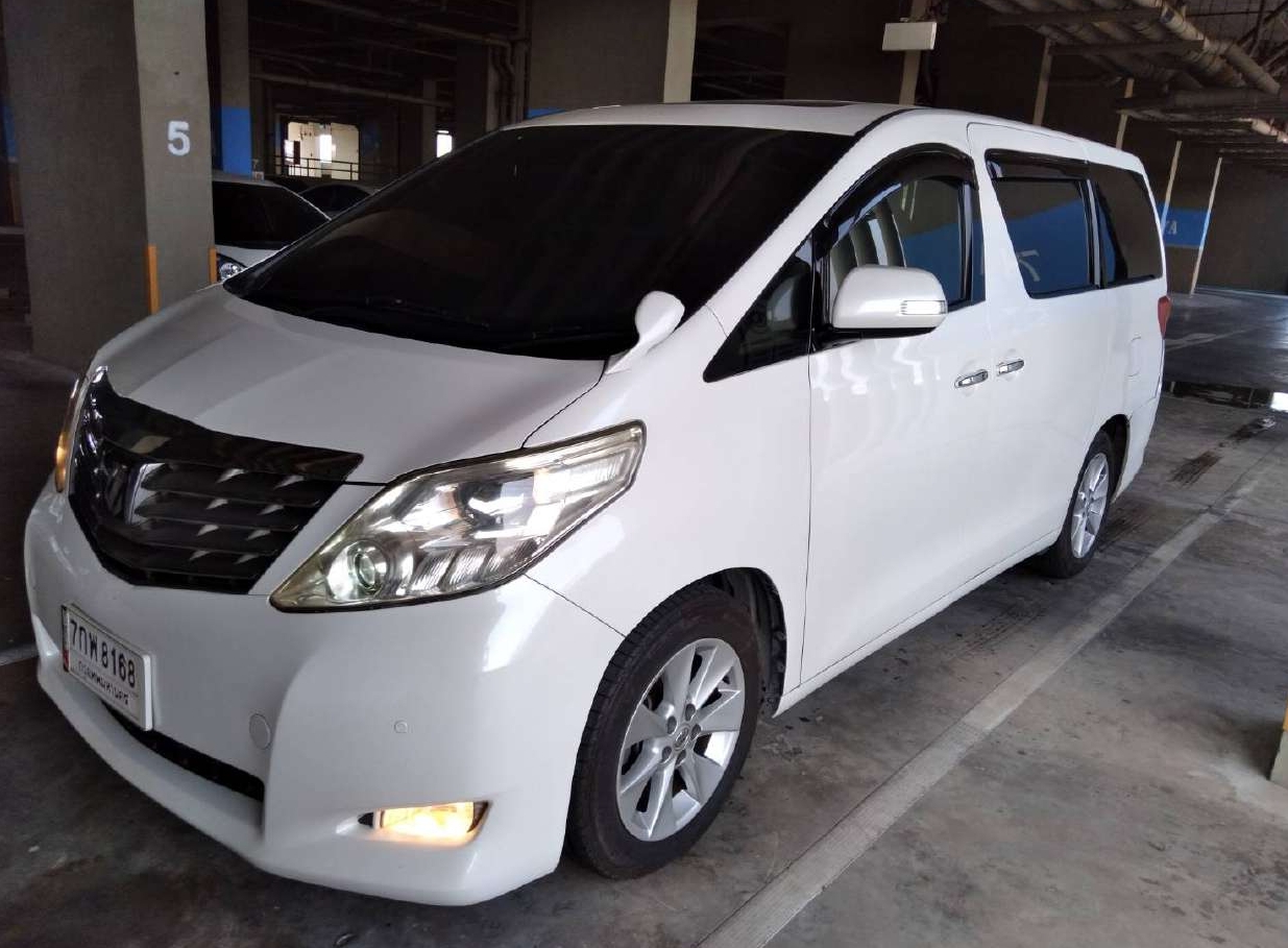 ขายรถตู้ TOYOTA ALPHARD 2.4 ขาว ปี 2010 รูปที่ 1