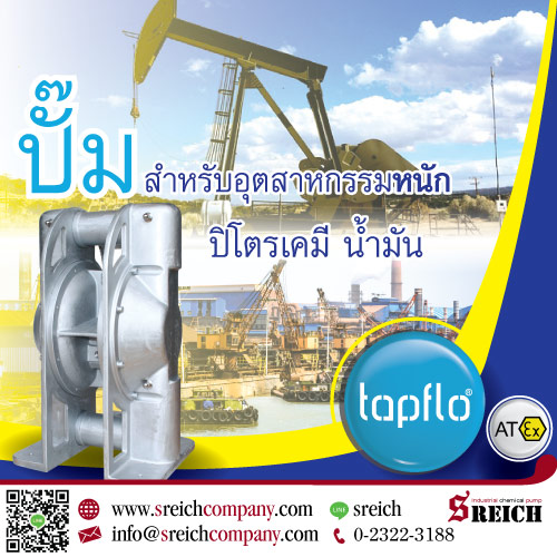 ปั๊มสูบส่งโซลเว้นท์ น้ำมัน ในอุตสาหกรรมปิโตรเคมี มอเตอร์ Explosion Proof รูปที่ 1