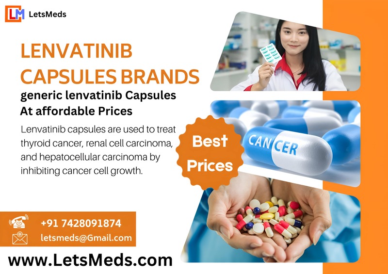 รูปภาพ Buy Lenvatinib Capsules Online in Thailand and Philippines at the Best Prices with LetsMeds