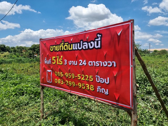 ขายที่ดินทำเลดี หน้ากว้าง 40 เมตร ลึก 240 เมตร ตำบลมหาสวัสดิ์ อำเภอบางกรวย จังหวัดนนทบุรี รูปที่ 1