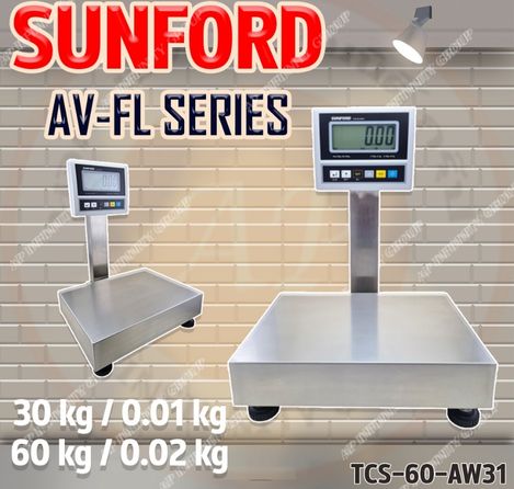 เครื่องชั่งดิจิตอลแบบวางพื้น 60Kg  อ่านค่าละเอียด 0.02Kg ยี่ห้อ SUNFORD รุ่น TCS-60-AW31 รูปที่ 1