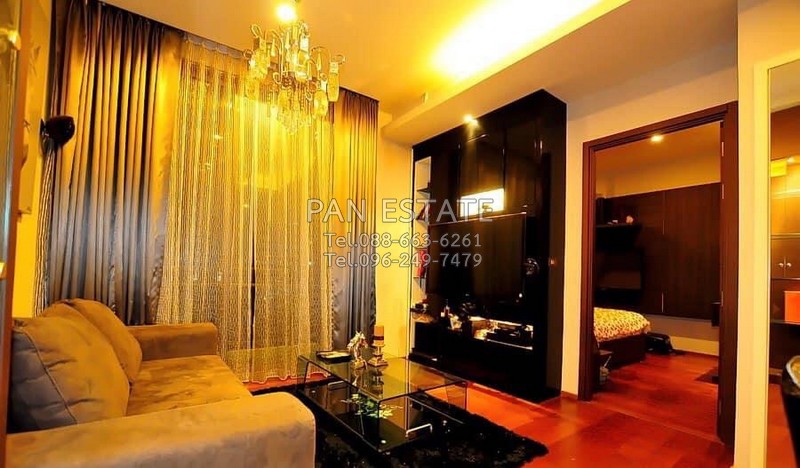 67-10-023 ให้เช่าคอนโด Quattro Sansiri ซอยทองหล่อ 4 ห้องกว้าง 53 ตรม 1นอน 1น้ำ ชั้น 7 Full furnished รูปที่ 1