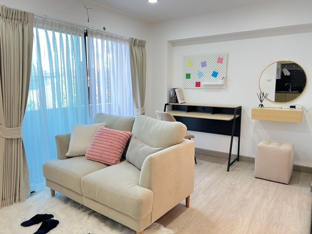 Airport Home Condo ขาย 1.69 ล้าน 40 ตรม. ห้องใหญ่ รีโนเวทใหม่ ตกแต่งสวย เฟอร์นิเจอร์ครบ ทำเลดี ใกล้สนามบิน พร้อมเข้าอยู่ได้เลย รูปที่ 1