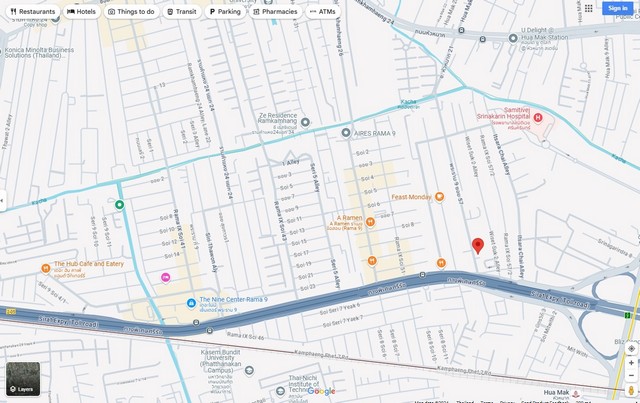 ขายที่ดิน พระราม 9 ซอย 57 เนื้อที่ 144 ตร.วา ที่ดินผังเมืองสีส้ม ย.5 ใกล้ รพ.สมิติเวช ศรีนครินทร์ เหมาะสร้างบ้าน หรือ ออ รูปที่ 1