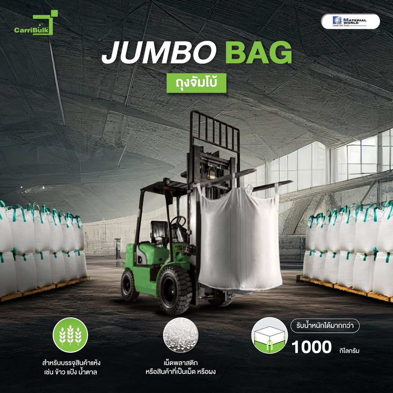 Jumbo Bag ถุงจัมโบ้ รูปที่ 1