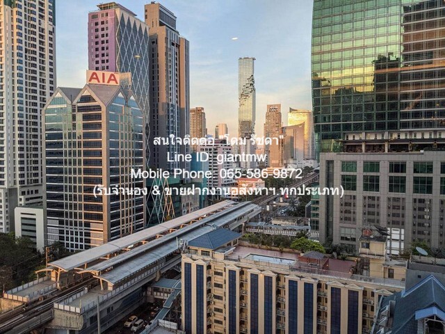 condo. The Bangkok Sathorn เดอะ แบงค็อค สาทร 60 ตาราง.เมตร 1 Bedroom 45000 - จัดหนักจัดเต็ม รูปที่ 1