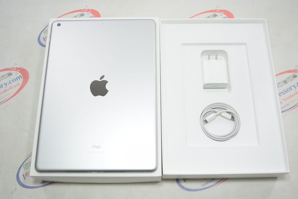 ขาย iPad Gen 9 64GB Wifi Silver ศูนย์ไทย ไร้รอย แบต 89% แท้เดิมทั้งเครื่อง ครบกล่อง รูปที่ 4