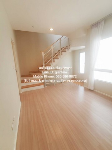 townhouse ขายทาวน์โฮม 3 ชั้น (ต่ำกว่าราคาประเมิน) บ้านกลางเมือง เกษตร–นวมินทร์ (Baan Klang Muang Kaset-Nawamin) 20 ตร.ว., 3 น 3 น้ำ 2 จอดรถ, ราคา 4.2 ล้านบาท  พ.ท. 20 Square Wah 3BEDROOM 4200000 BAHT ดีลเด็ด! เป็นทาวน์โฮมพร้อมอยู่ มีการตกแต่งภายในเพิ รูปที่ 1