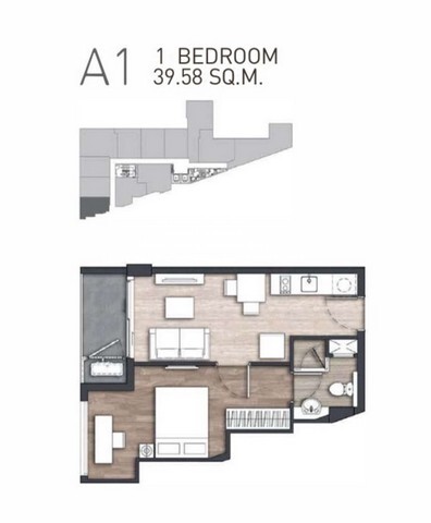 CONDOMINIUM คราฟท์ เพลินจิต Craft Ploenchit 40SQUARE METER  ใกล้ รถไฟฟ้า BTS เพลินจิต ทำเลนี้ห้ามพลาด เป็นคอนโดพร้อมอยู่ ที่มีการตกแต่งภายในเพิ่มเติมได้แบบเรียบหรู มีทำเลสวยสามารถมองเห็นวิวเมืองที่สวยงาม ใกล้ทางด่วน และใกล้รถไฟฟ้า พร้อมมีพื้นที่ส่วนก รูปที่ 1