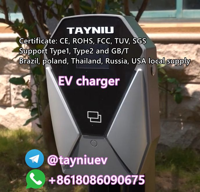 7KW 11KW 22KW 16A 32A Type 1 Type 2 GBT Wallbox  Portable Ac ev charger Electric Vehicle Charging Station รูปที่ 1