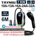 รูปย่อ Portable EV Charger 16A 7KW Fast EV Charger Type 2 Electric Car Charger EV Auto Electric Car Station รูปที่3