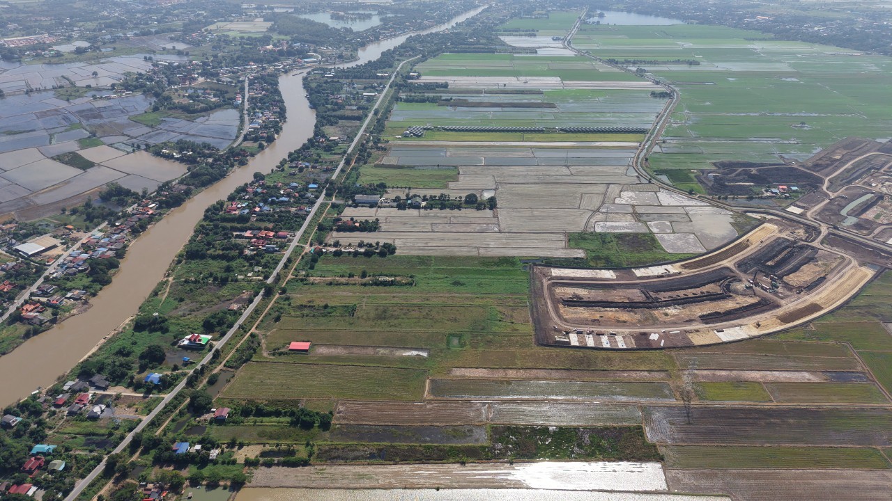 ขายที่ดิน ใกล้คลองเจ้าพระยา 2 อยุธยา ใกล้ถนน Highway4036 เหมาะลงทุนในอนาคต รูปที่ 1