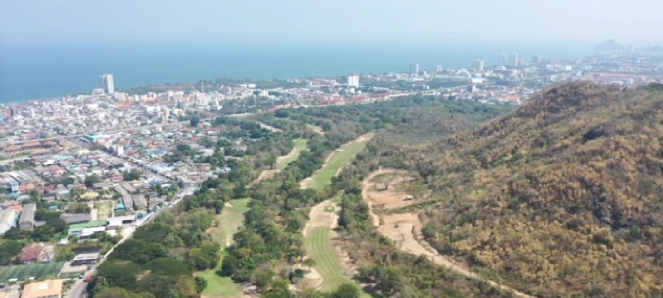 ขายที่ดินหัวหิน วิวเมือง วิวทะเล ติดสนามกอล์ฟ Royal Hua Hin Golf Course  รูปที่ 1