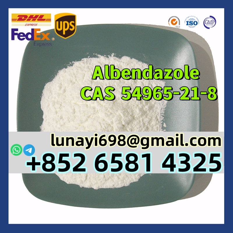 Veterinary Drug Medicine CAS 54965-21-8 Albendazole Raw Material Albendazole Powder  รูปที่ 1