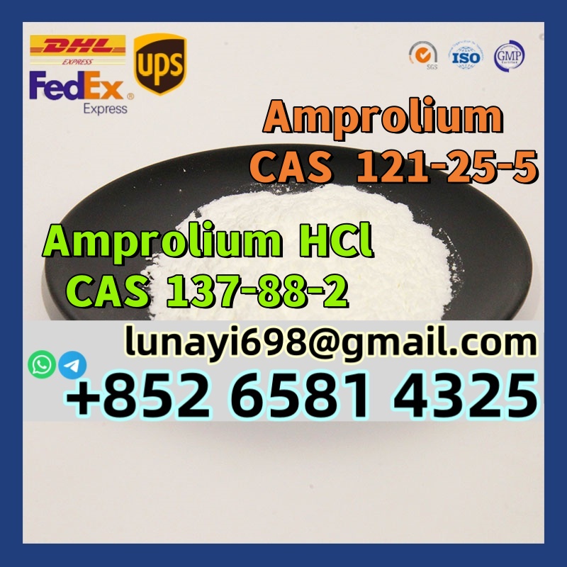 Factory Supply High Quality Amprolium HCl CAS 137-88-2/Amprolium CAS 121-25-5 รูปที่ 1