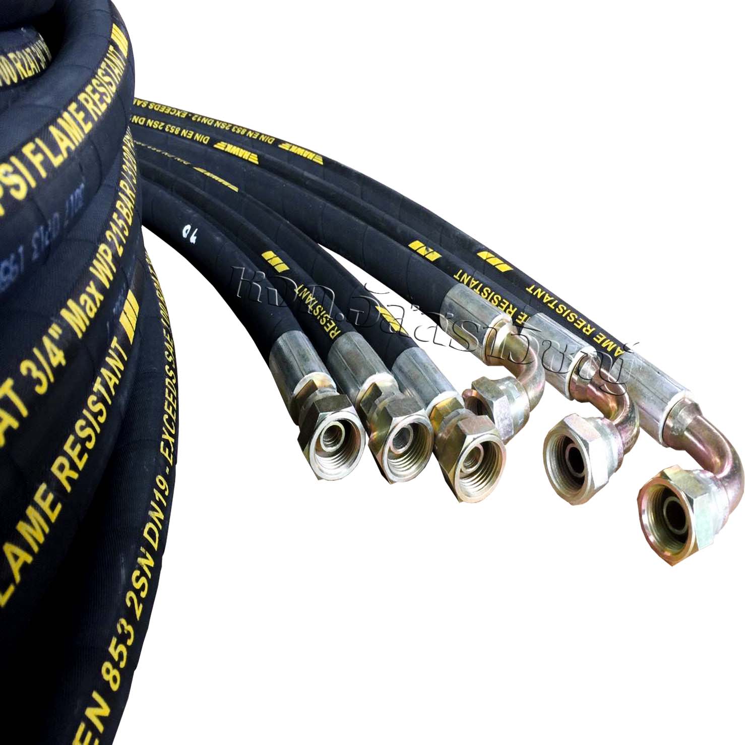 สายไฮดรอลิค Hydraulic Hose รูปที่ 1