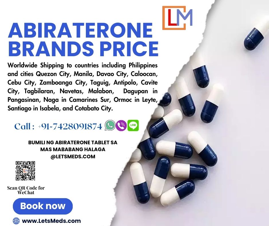 Abiraterone 250 mg Tablet Price Online | Buy Abiraterone in Manila Philippines รูปที่ 1