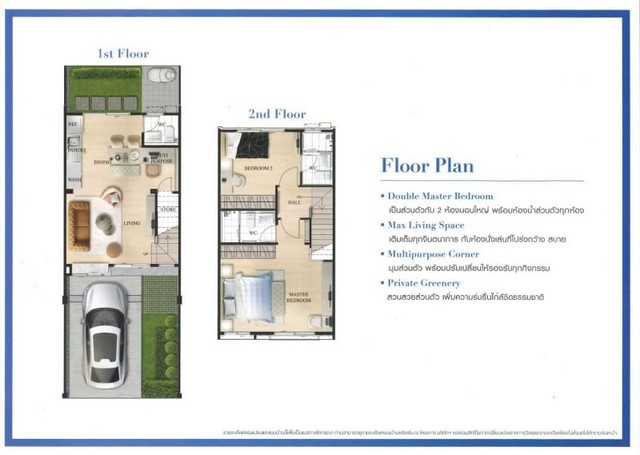 Sale with tenant Indy 5 Bangna Km.7 townhouse next to Mega Bangna fully furnished no additional investment required รูปที่ 1