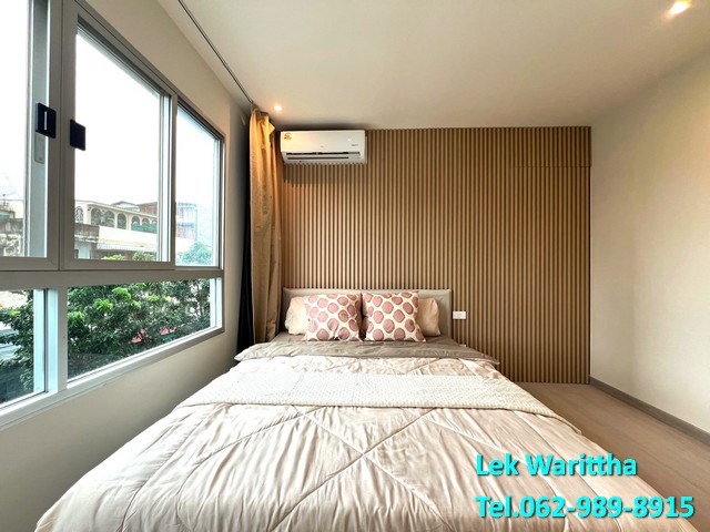 ขายด่วน! Condo Lumpini ville Ramkhamhaeng 60/2 คอนโดลุมพินี เพิ่งรีโนเวทใหม่ เฟอร์ครบ แต่งสวย หิ้วกระเป๋าเสื้อผ้าเข้าอยู่ได้เลย รูปที่ 1