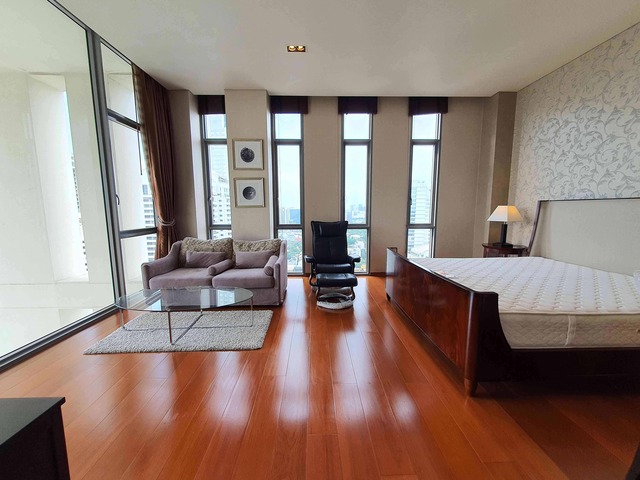 For Rent & Sale The Sukhothai Residences | 3 Beds | High floor | Jacuzzi in the balcony รูปที่ 1