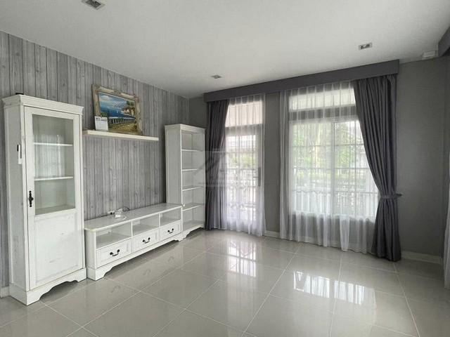 P130 ให้เช่า ขาย บ้านเดี่ยว 2 ชั้น 58 ตรว. บุราสิริ ปัญญาอินทรา Burasiri Panyaindra บ้านสไตล์ยุโรป ใกล้แฟชั่น ไอส์แลนด์ ถนนเลียบคลองสอง  รูปที่ 1