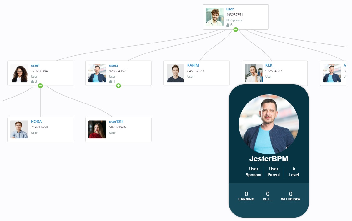 Multi-level Marketing (MLM), also known as Network Marketing Business Software รูปที่ 3
