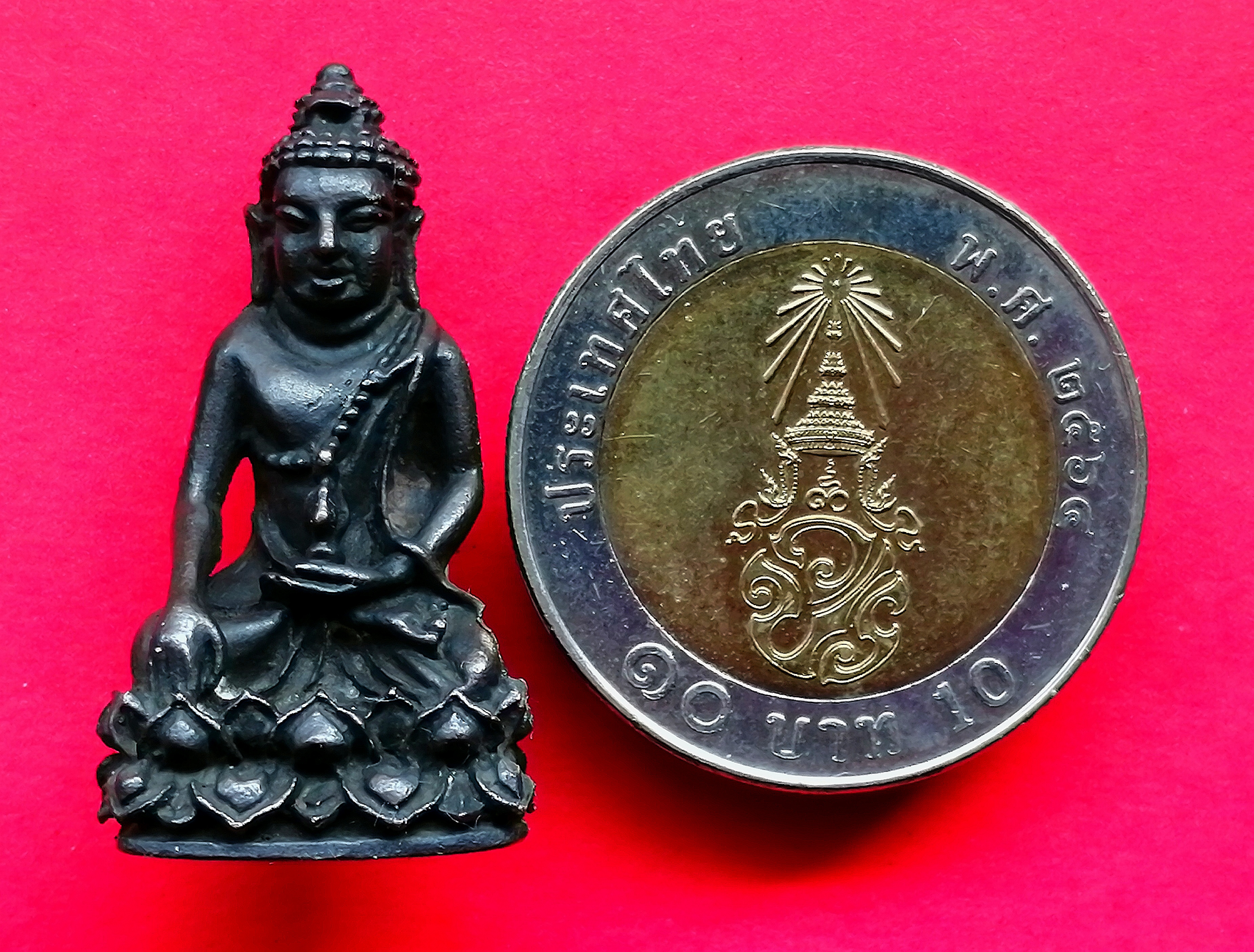 พระกริ่งพุทธไชยศรี พิมพ์ใหญ่ หลวงปู่เพิ่ม วัดกลางบางแก้ว ปี2518 รูปที่ 6