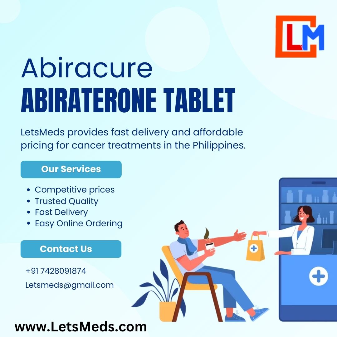 Buy Affordable Abiracure Abiraterone tablet Online in Cebu Philippines รูปที่ 1