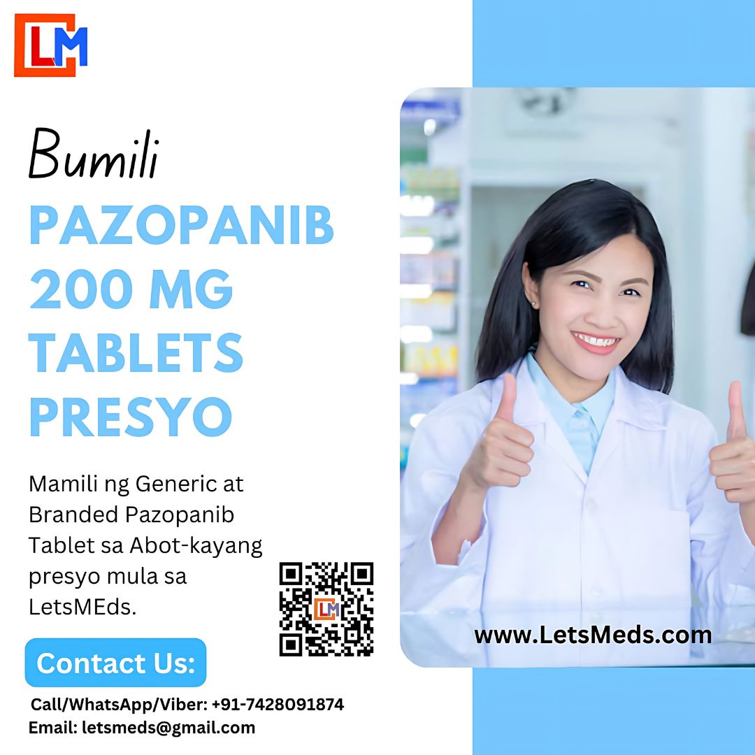 Shop Pazopanib 200 mg Tablets Online in Metro Manila Philippines รูปที่ 1