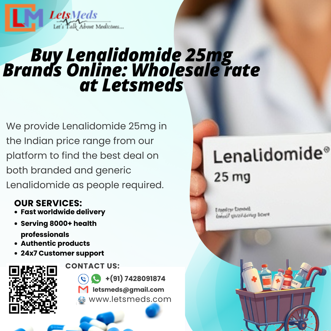 Buy Lenalidomide Brands Online in the Philippines: Wholesale rate at Letsmeds รูปที่ 1