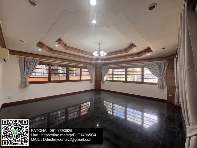 Big House for rent (Newly Renovated) ให้เช่าบ้านเดี่ยว พื้นที่ภายนอกกว้างขวาง จอดรถได้ 8-10คัน รูปที่ 1