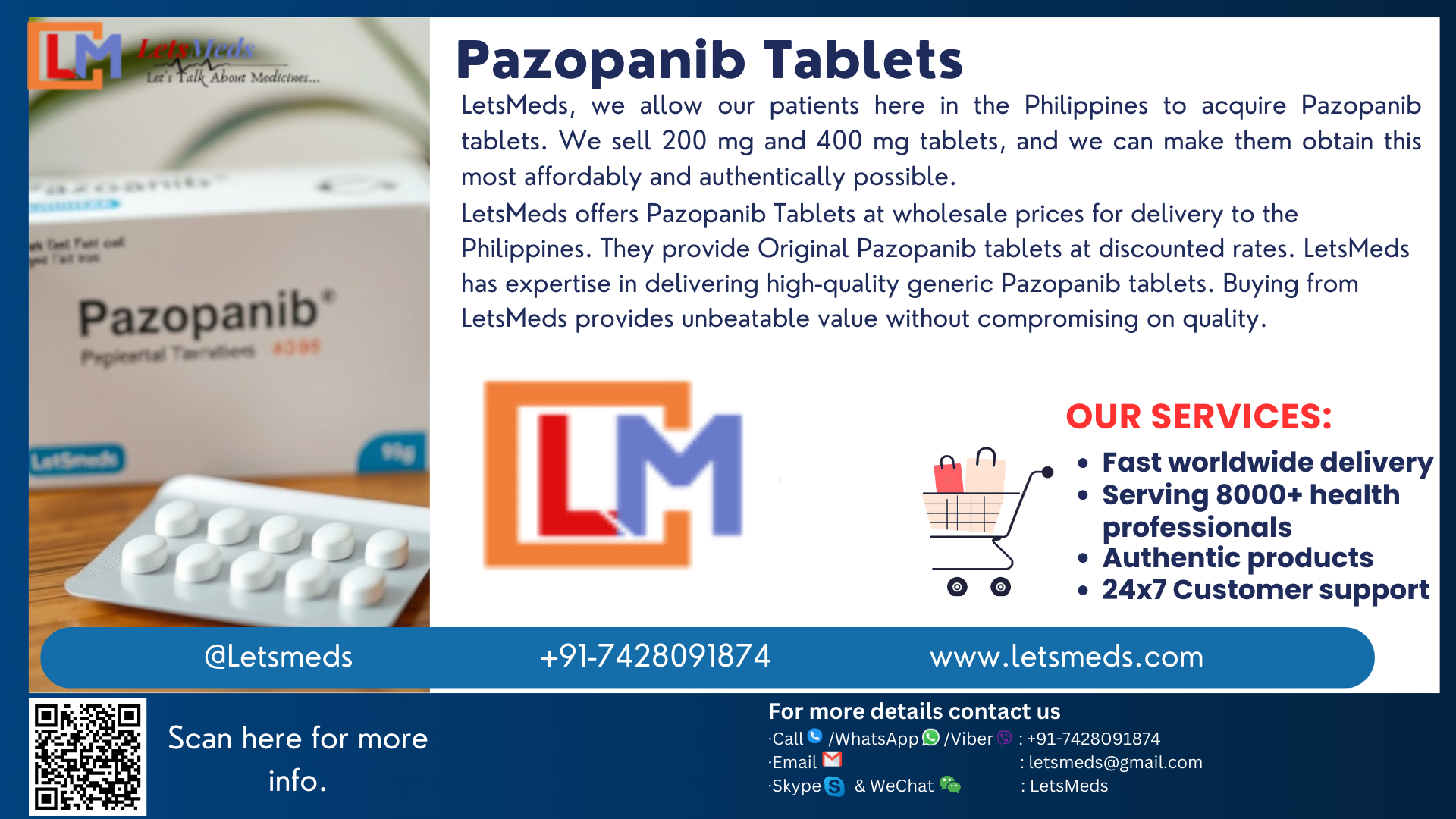 Pazopanib Tablets  รูปที่ 1