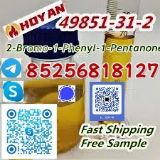 49851-31-2 2-bromo-1-phenyl-1-pentanone 2-bromovalerophenone Bk4 Liquid Fast Delivery รูปที่ 1