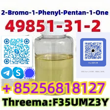 Buy Top Quality Cas 49851-31-2 2-bromo-1-phenyl-pentan-1-one Eu Warehouse รูปที่ 1