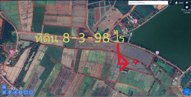 ขายที่ดินเปล่า 8-3-98 ไร่ ใกล้หนองบัวหลวง เชียงแสน เชียงราย รูปที่ 1