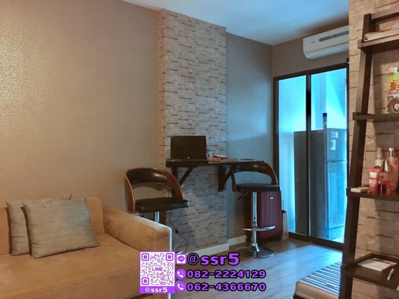 SP0367R ให้เช่า คอนโด I CONDO Sukhumvit 103 ขนาด 34 ตรม. ชั้น 2 อาคาร D ใกล้รถไฟฟ้า BTS อุดมสุข และรถไฟฟ้าสายสีเหลือง รูปที่ 1