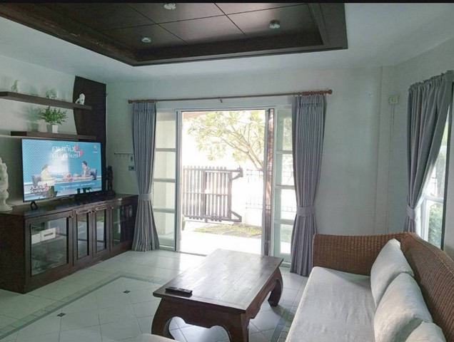 For Rent : Chalong, 2-story detached house with swimming pool, 2 bedrooms 3 bathrooms รูปที่ 1