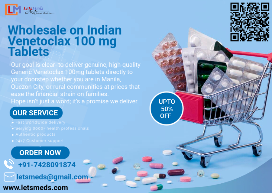 Generic and branded Venetoclax 100 mg Tablets Online in the Philippines – Wholesale Prices at LetsMeds รูปที่ 1