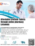 Get Affordable Erlotinib Tablets on your doorstep through online pharmacy Letsmeds