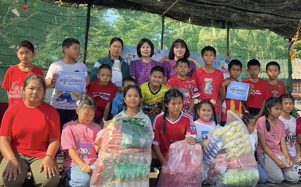 สบู่วิภาดามอบอุปกรณ์การเรียนและทุนการศึกษา เพื่อสนับสนุนเยาวชนที่ขาดแคลนจังหวัดเชียงราย รูปที่ 1