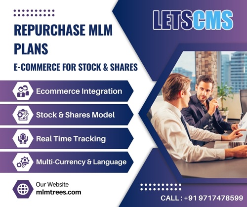 Repurchase MLM Plan with eCommerce for Stock & Shares - Multi-Level Marketing (MLM) Software   รูปที่ 3