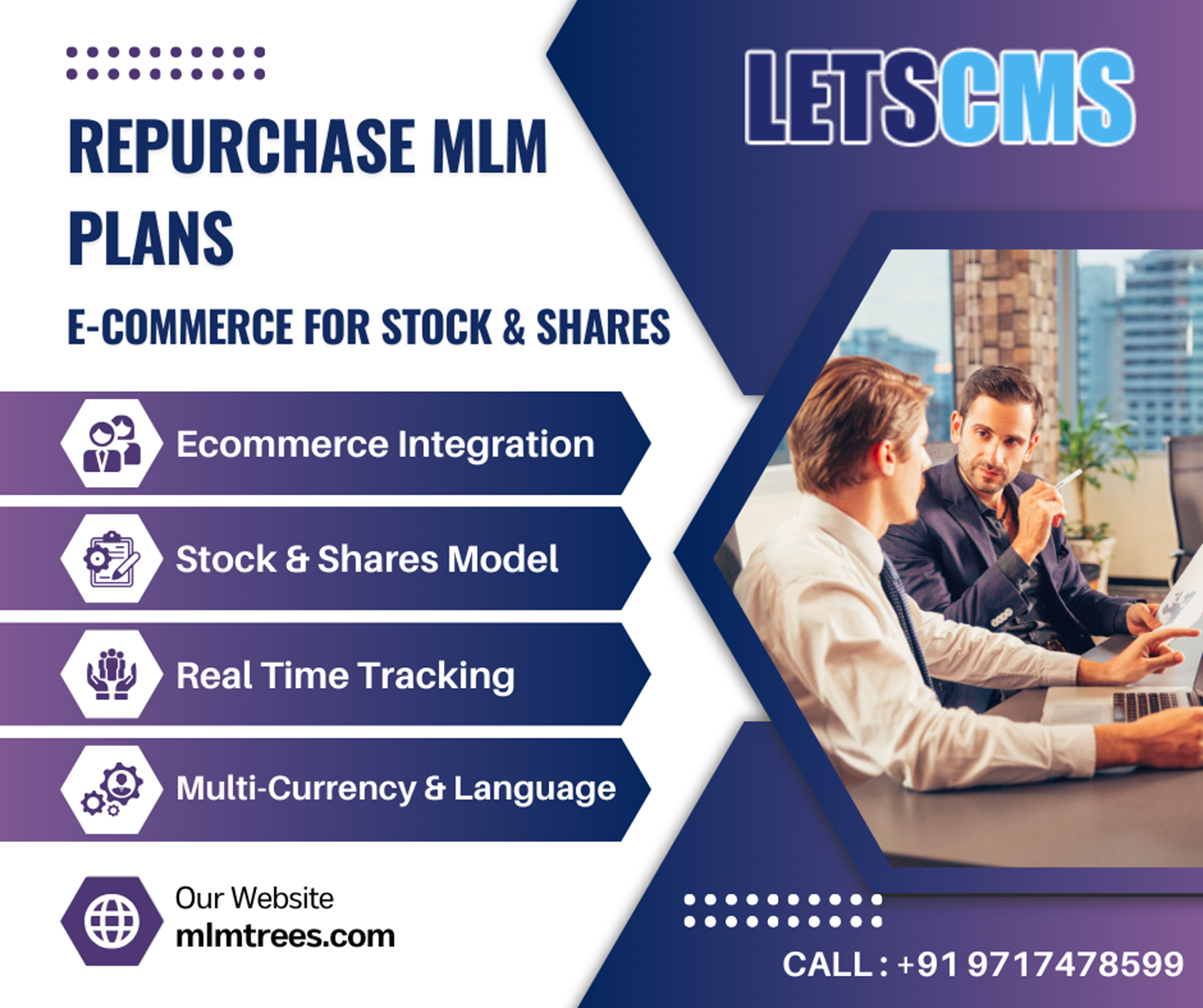 Repurchase MLM Plan with eCommerce for Stock & Shares - Multi-Level Marketing (MLM) Software   รูปที่ 1