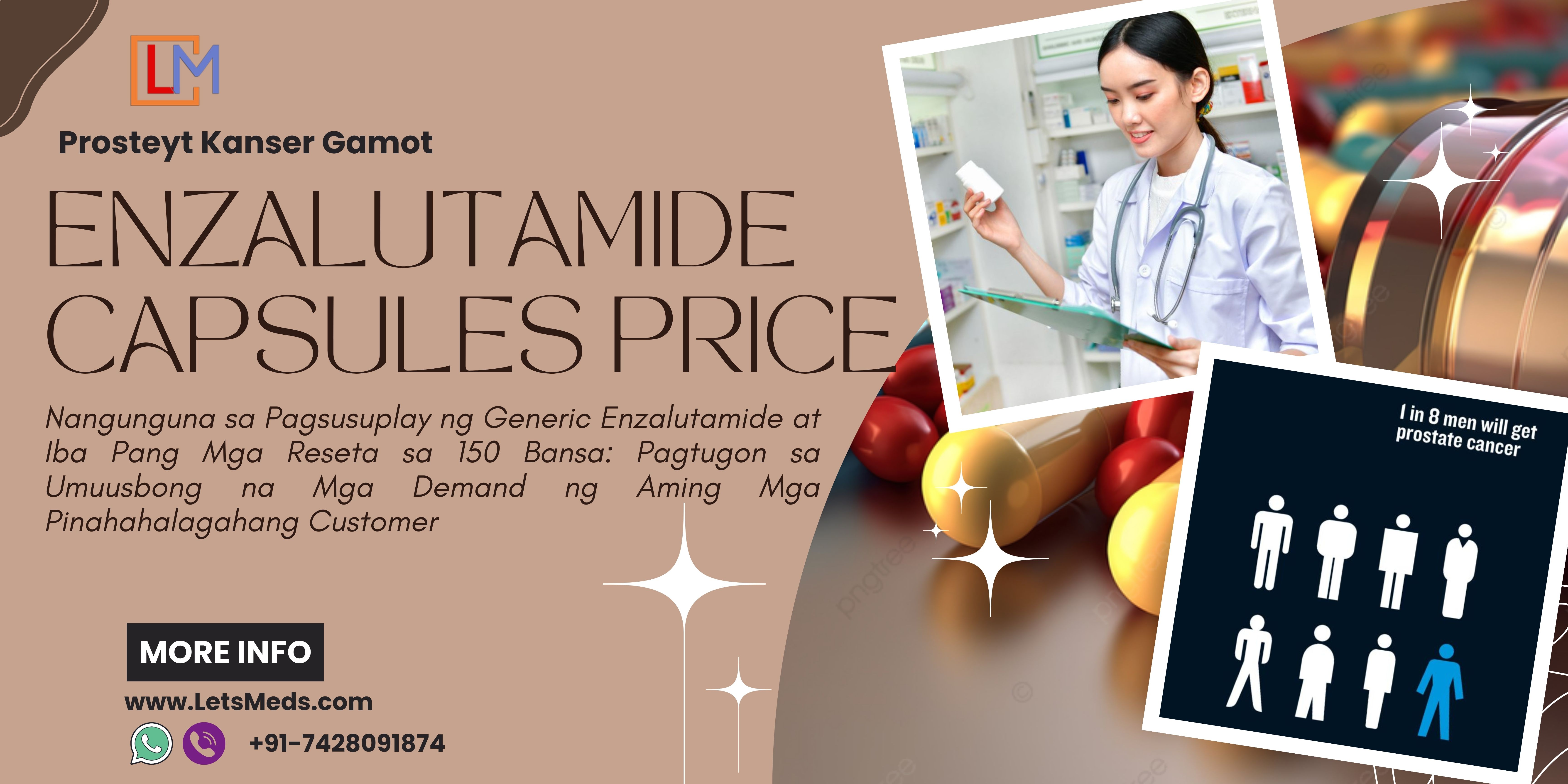 Buy Enzalutamide Capsules Price Online Manila Philippines รูปที่ 1