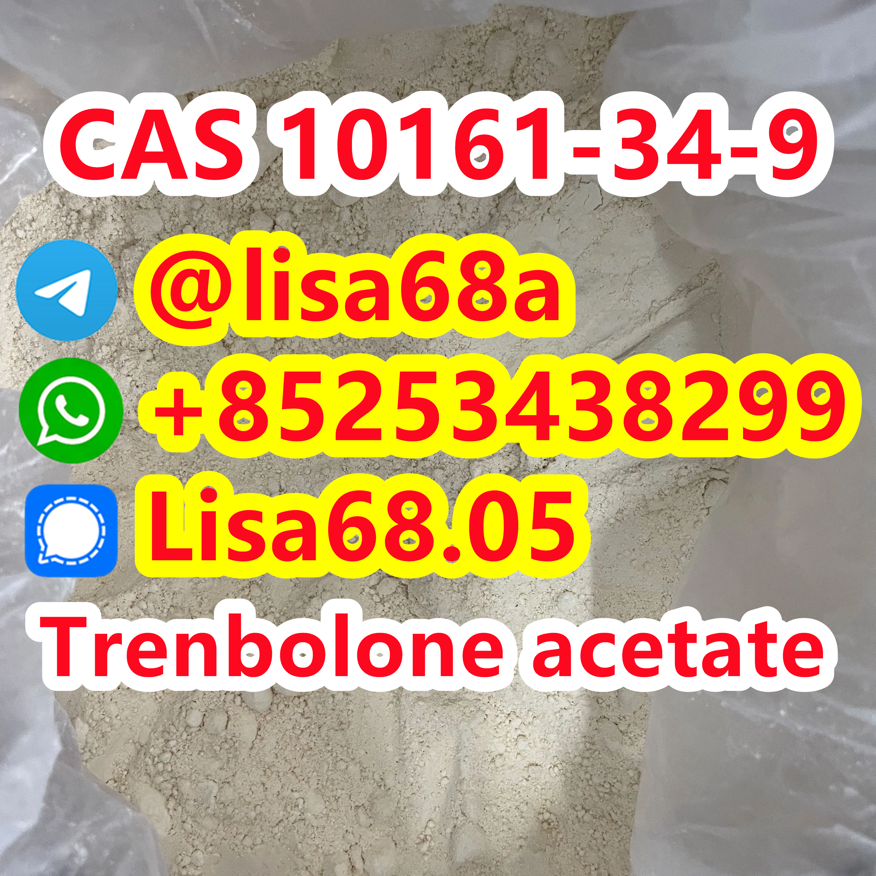 CAS 10161-34-9 Trenbolone acetate C20H24O3 รูปที่ 1