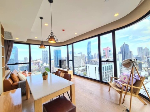 Full furnished Ready to move in ASHTON Chula-Silom for rent รูปที่ 1